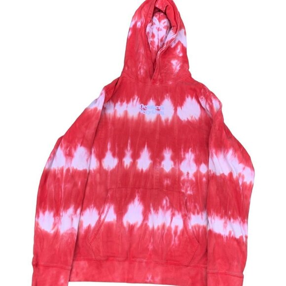 Rare Octobers Very Own OVO Marble Dye Hoodie XL Red - Picture 4 of 6